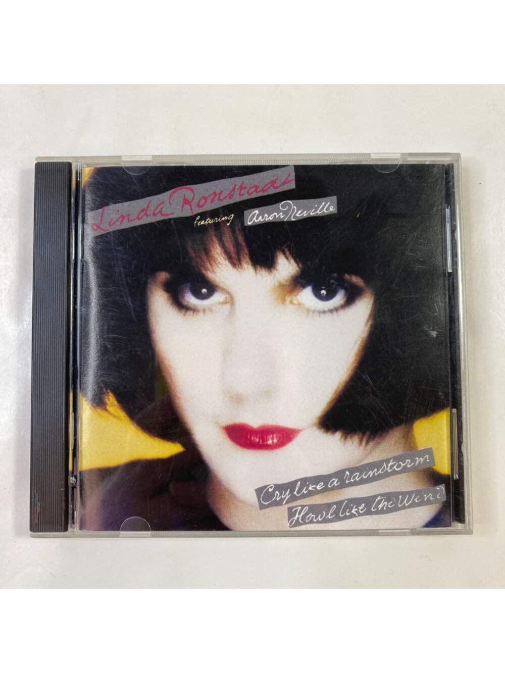 Linda Ronstadt Aaron Neville Cry Like A Rainstorm Howl Like The Wind 1989 CD